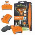 FURminator Undercoat deShedding Tool Usuwa Podszerstek u KRÓTKOWŁOSYCH Psów Średnich Ras FUR141372