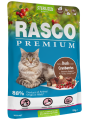 Rasco Premium Sterilized 1+ Mokra Karma dla Kota Saszetki Pakiet 12x85g
