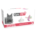 Epic Pet Interaktywna Zabawka dla Kota Piórka z Dzwoneczkiem Spinning Feathers 8cm