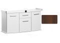 Szafka pod Akwarium profilowane Solid 160x60x75cm ORZECH