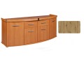 Szafka pod Akwarium profilowane Solid 200x60x75cm DĄB ARTISAN