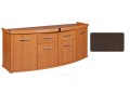 Szafka pod Akwarium profilowane Solid 200x80x75cm WENGE