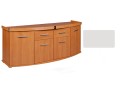 Szafka pod Akwarium profilowane Solid 200x80x75cm BIAŁA