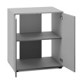 Juwel Lido 200l 71x51cm Zestaw z Szafką Szary