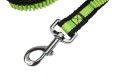 Smycz dla psa L-BUNGEE-YELLOW,rozciągliwa 120-180cm Żółta