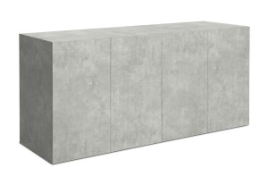 Szafka pod Akwarium Proste Aquatic 200x60x90cm BETON