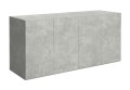 Szafka pod Akwarium Proste Aquatic 200x80x90cm BETON
