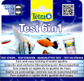 Tetra TEST 6in1 25szt pH gH kH NO2 NO3 CL2 6w1 Testy Paskowe Wody