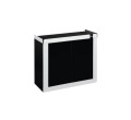 Szafka pod Akwarium proste FINE 80 x 35 x 70 Czarno-biały