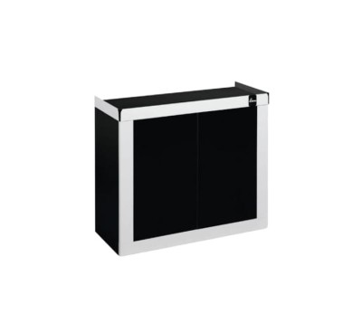 Szafka pod Akwarium proste FINE 80 x 35 x 70 Czarno-biały
