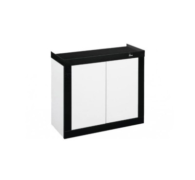 Szafka pod Akwarium proste FINE 80 x 35 x 70 Biało-czarny