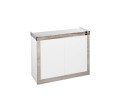 Szafka pod Akwarium proste FINE 80 x 35 x 70 Biało-truflowy