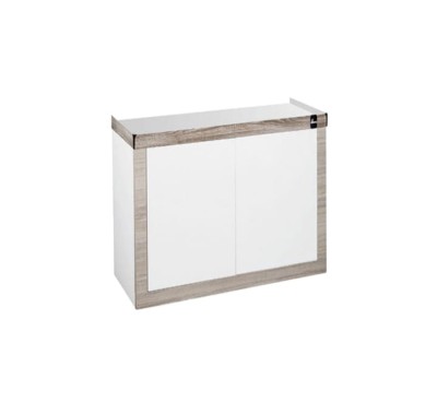 Szafka pod Akwarium proste FINE 80 x 35 x 70 Biało-truflowy