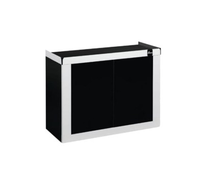 Szafka pod Akwarium proste FINE 100 x 40 x 70 Czarno-biały