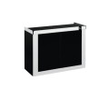 Szafka pod Akwarium proste FINE 100 x 50 x 70 Czarno-biały