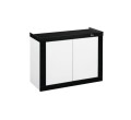Szafka pod Akwarium proste FINE 100 x 50 x 70 Biało-czarny