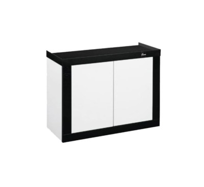 Szafka pod Akwarium proste FINE 100 x 50 x 70 Biało-czarny
