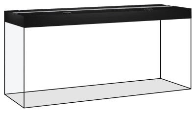 Diversa Akwarium z Pokrywą Fine 120x40x57 cm 274l CZARNE