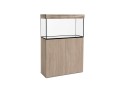 Zestaw z Szafką Aquatic 100x40x150cm Akwarium 200l Pokrywa LED 20W Mata 11 KOLORÓW