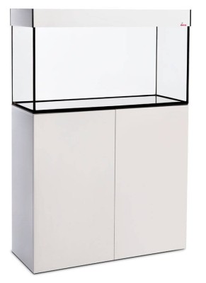 Zestaw z Szafką Aquatic 100x50x150cm Akwarium 250l Pokrywa LED 20W Mata 11 KOLORÓW