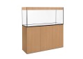 Zestaw z Szafką Aquatic 160x60x160cm Akwarium 576l Pokrywa LED 27W Mata 11 KOLORÓW