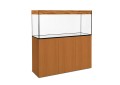 Zestaw z Szafką Aquatic 160x60x160cm Akwarium 576l Pokrywa LED 27W Mata 11 KOLORÓW