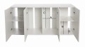 Zestaw z Szafką Aquatic 200x60x160cm Akwarium 720l Pokrywa LED 42W Mata 11 KOLORÓW