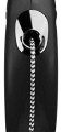 FLEXI Smycz automatyczna NEW CLASSIC linka M 5m do 20kg CZARNA