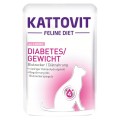 Kattovit Diabetes Karma dla Kotów z Łososiem Wspomaga Redukcję Wagi 85g