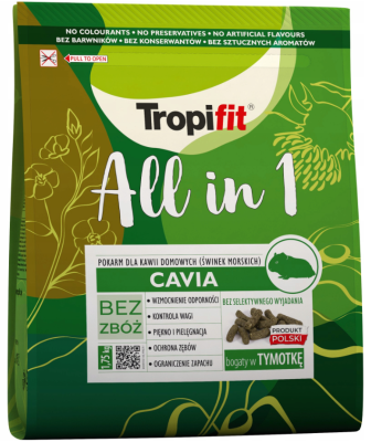 TROPIFIT TROPIFIT ALL IN 1 CAVIA Pokarm dla Kawii Domowych 1,75kg 50525