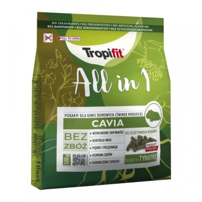 TROPIFIT TROPIFIT ALL IN 1 CAVIA Pokarm dla Kawii Domowych 500g 50622