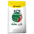 Tropical KOI SPIRULINA PELLET SIZE M 7kg - pokarm ze spiruliną dla karpi koi i innych ryb w oczkach wodnych