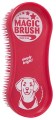 Szczotka dla Psów Krótko i średniowłosych Wild Rose Magic Brush Wyczesuje i Masuje