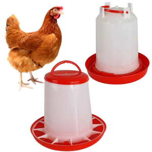 Kerbl Karmnik 3kg i Poidło 3l dla Kur Kaczek Drobiu ZESTAW