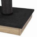Ecomfy Wysoki Drapak dla Kota Tower Drzewko 120cm Szary