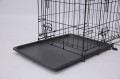 DOG FANTASY Metalowa Klatka Kennelowa 2-drzwiowa dla Psa rozm. XL 106X69X77cm
