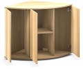 Juwel Trigon 190 98,5x70x73cm Narożna Szafka pod Akwarium Jasne Drewno