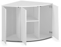Juwel Trigon 350l Zestaw z Szafką Narożny Biały 123x87cm