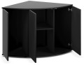 Juwel Trigon 350l Zestaw z Szafką Narożny Czarny 123x87cm