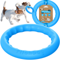 PitchDog Ringo Pierścień do Aportowania dla Psa Zabawka 20cm Niebieska