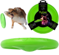 Flyber Frisbee Dwustronny Latający Spodek dla Psa Zabawka Treningowa 22cm Zielony