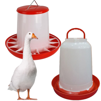 Kerbl Karmnik 9kg i Poidło 18l dla Kur Kaczek Drobiu ZESTAW