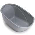 KUWETA dla kota kryta z FILTREM Pet Inn 54x40x40cm Szara