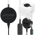 AquaLighter aPump Magnet Zestaw Napowietrzacz do Akwarium do 100l + Wężyk + Kamień