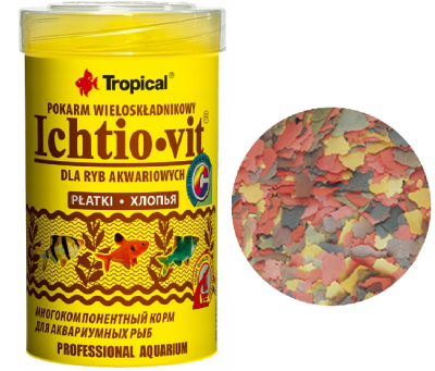 TROPICAL ICHTIO-VIT 250ML/50G 77004
