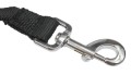 Smycz dla psa L-BUNGEE-BLACK,rozciągliwa 120-180cm Czarna