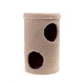 Ecomfy Drapak dla Kota ECO TUBE Tuba Budka Beżowa 36x63cm