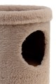 Ecomfy Drapak dla Kota ECO TUBE Tuba Budka Beżowa 36x63cm