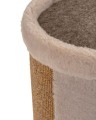 Ecomfy Drapak dla Kota ECO TUBE Tuba Budka Beżowa 36x63cm