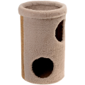 Ecomfy Drapak dla Kota ECO TUBE Tuba Budka Beżowa 36x63cm